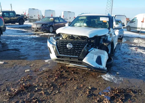 2024 Nissan Kicks Sv Xtronic Cvt z USA, uszkodzony, nr VIN 3N1CP5CV0RL558141